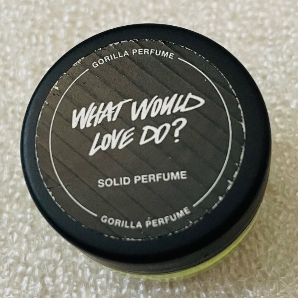 Lush solid perfume What Would Love Do?  see photos -  Rare, New